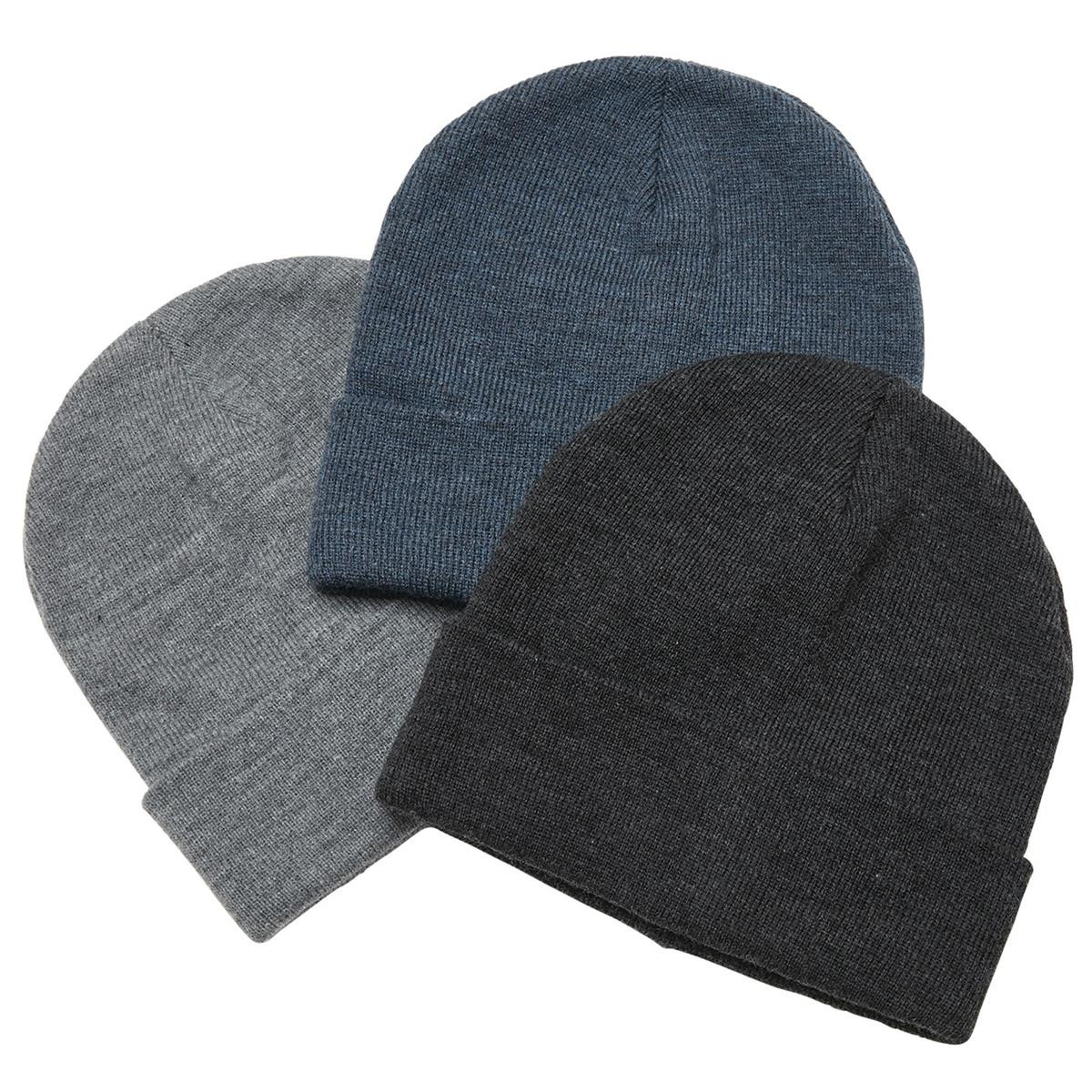 4229 and 4443 Legend Acrylic Knitted Roll Up Beanie.