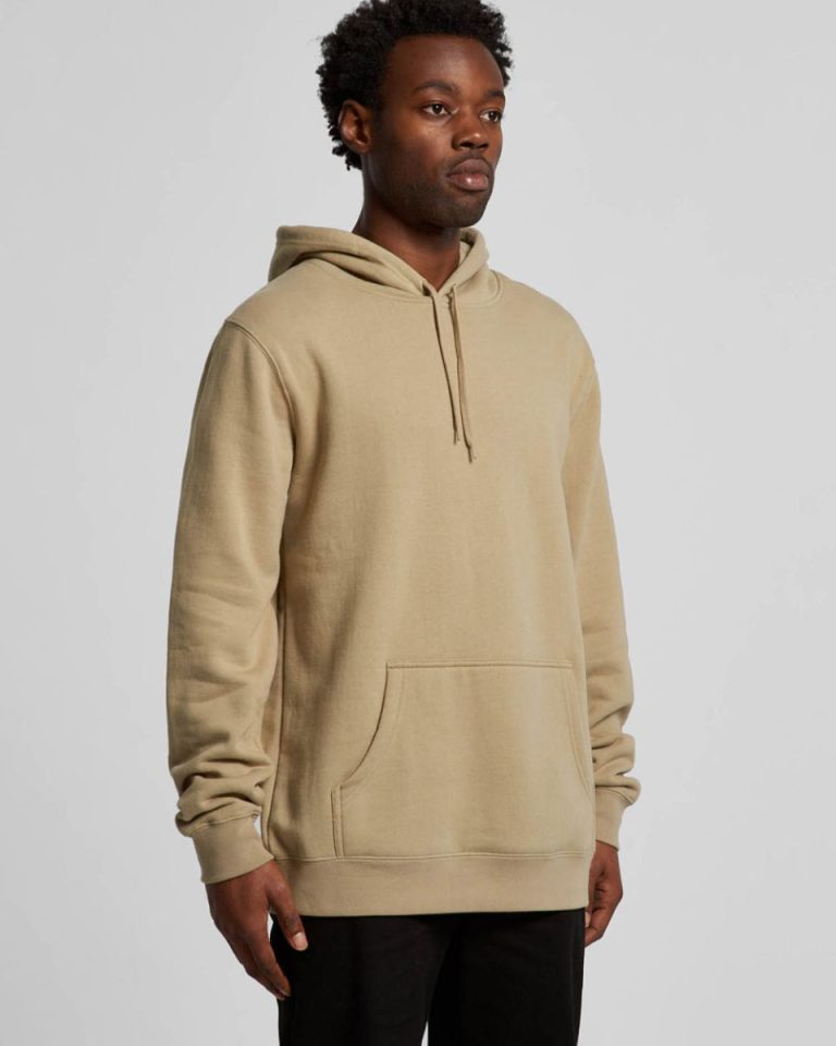 AS Colour Mens Stencil Hoodie with Kangaroo pocket.