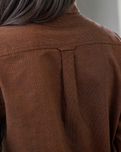 Biz-Collection-S421LL-Soul-Womens-LS-Shirt-Rust-back-detail