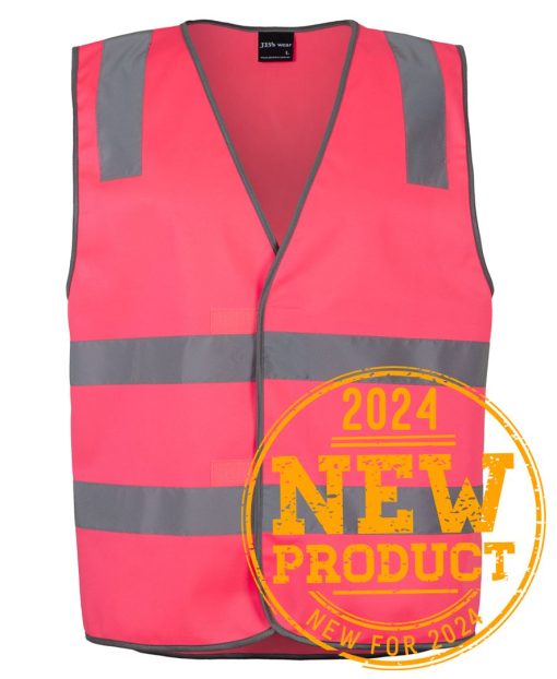 6DNSV-jbs-day-night-safety-vest-pink-front-view new