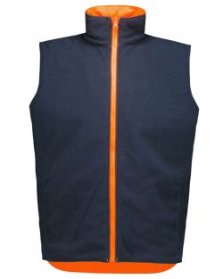 ZV228_Syzmik-Unisex-Hi-Vis-Waterproof-reversible-vest-orange-product-lining